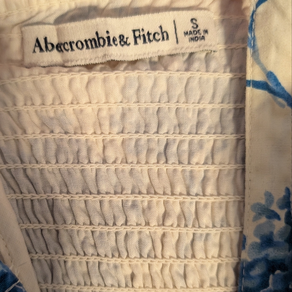 A&F Emerson Poplin Wide Strap Midi Dress - Picture 5 of 7